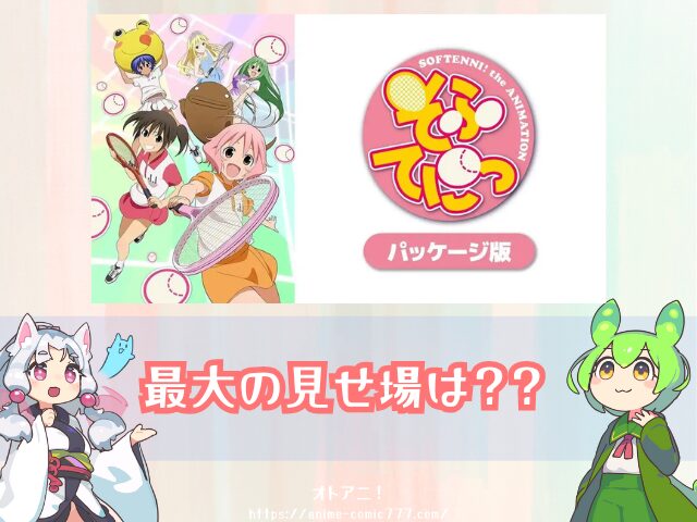 アニメ　そふてにっ　規制解除　パッケージ版　どこで見れる　配信サブスク　一覧