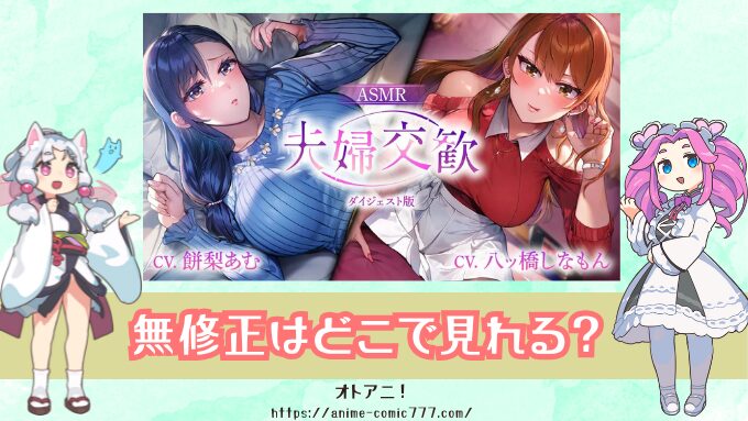 『夫婦交歓』規制解除のプレミアム版はどこで見れる？配信サブスクを徹底比較！