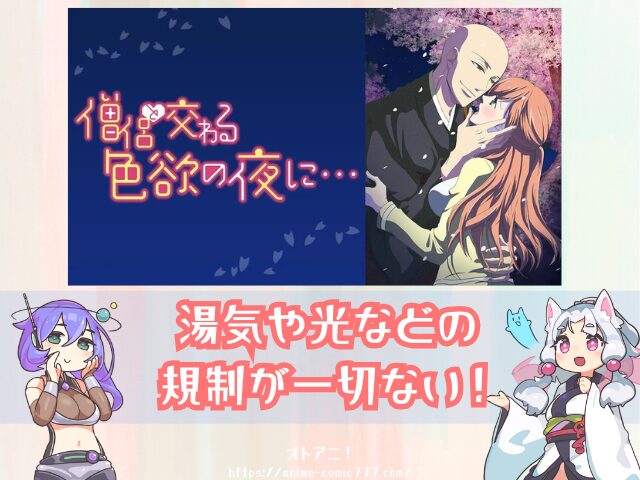 僧侶と交わる色欲の夜に　無修正版　どこで見れる　配信サブスク　規制解除　オンエア版　違い